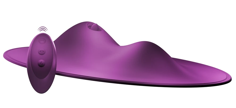 Vibepad met warmte, likfunctie en afstandsbediening
