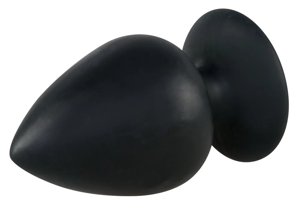 Black Velvets Butt Plug Extra zwart siliconen