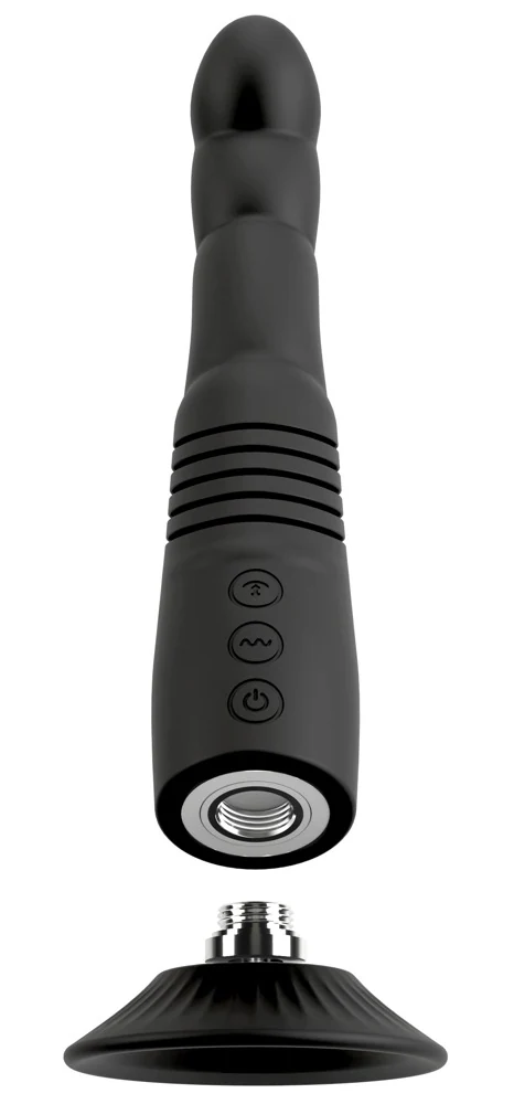 G en P-Spot Thrusting Vibrator met Zuigbasis