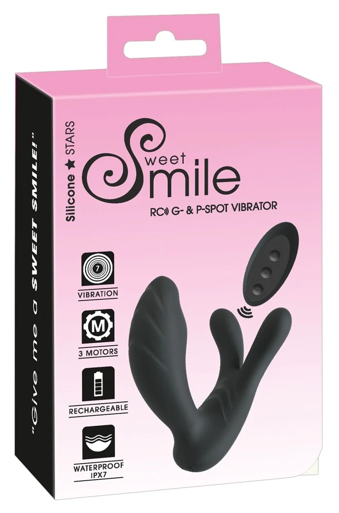 Sweet Smile RC G- & P-Spot Vibrator met Afstandsbediening