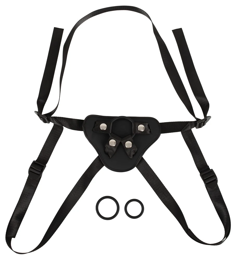 Vegan strap-on harnas in lederlook
