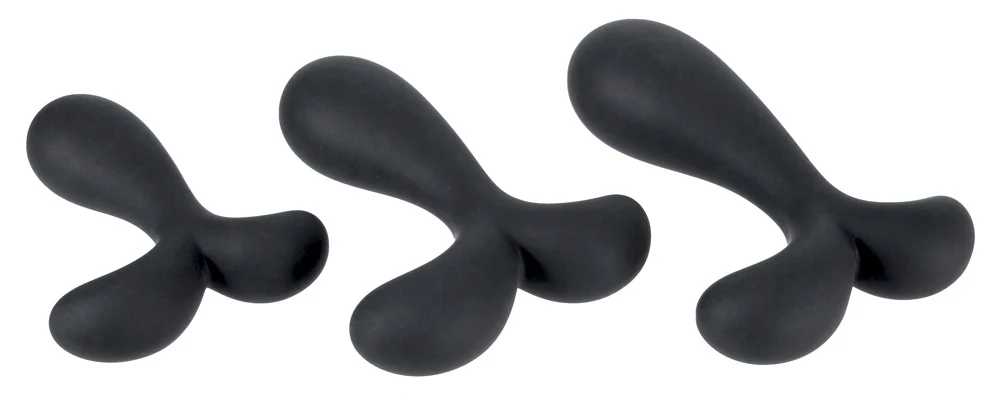 ANOS Butt Plug Trainingsset met 3 siliconen plugs