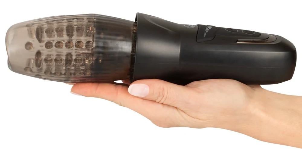 STROKER roterende masturbator met vibratie