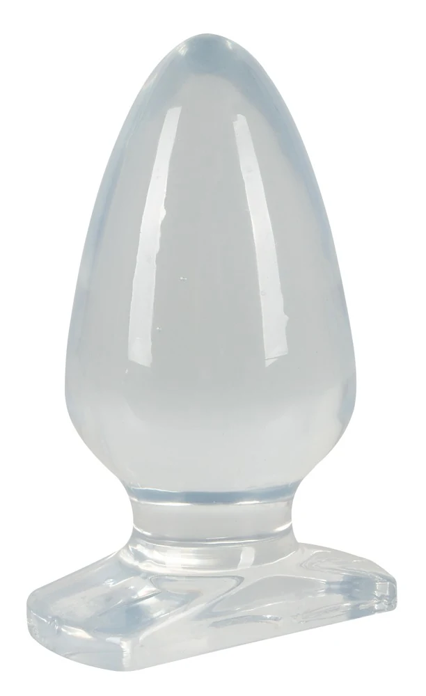 Crystal Clear Big Plug transparante anaalplug