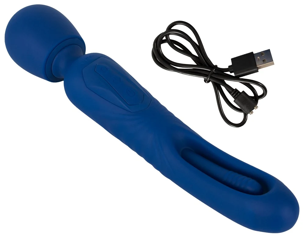 Sweet Smile 2-in-1 Wand met Flicking Tongue