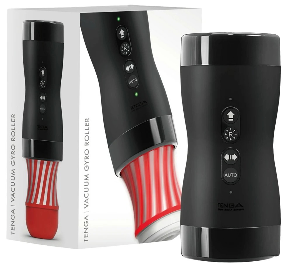Tenga Vacuum Gyro Roller met Rolling Cup