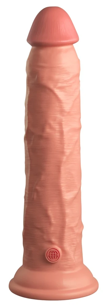 King Cock Elite Natural Vibrator met Afstandsbediening 24,8 cm