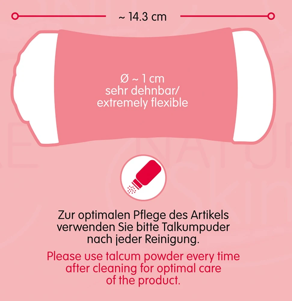 Dubbele masturbator met 2 openingen