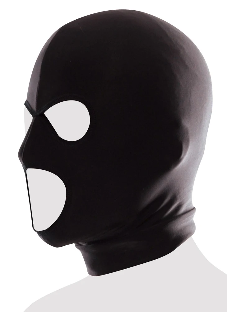 Ondoorzichtig spandex masker