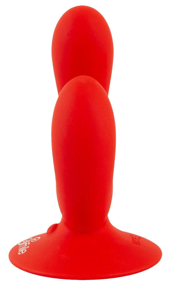 Sweet Smile dubbele vibrator met zuigbasis