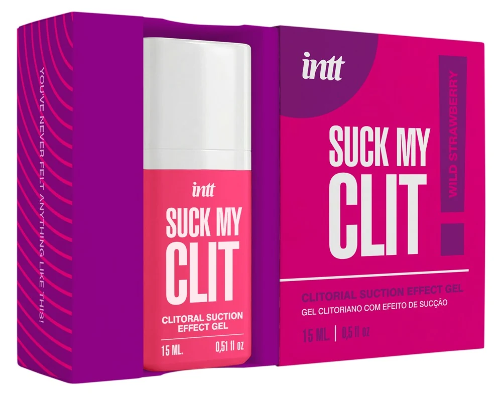 intt Clitorial Suction Effect Gel Wild Strawberry 15 ml