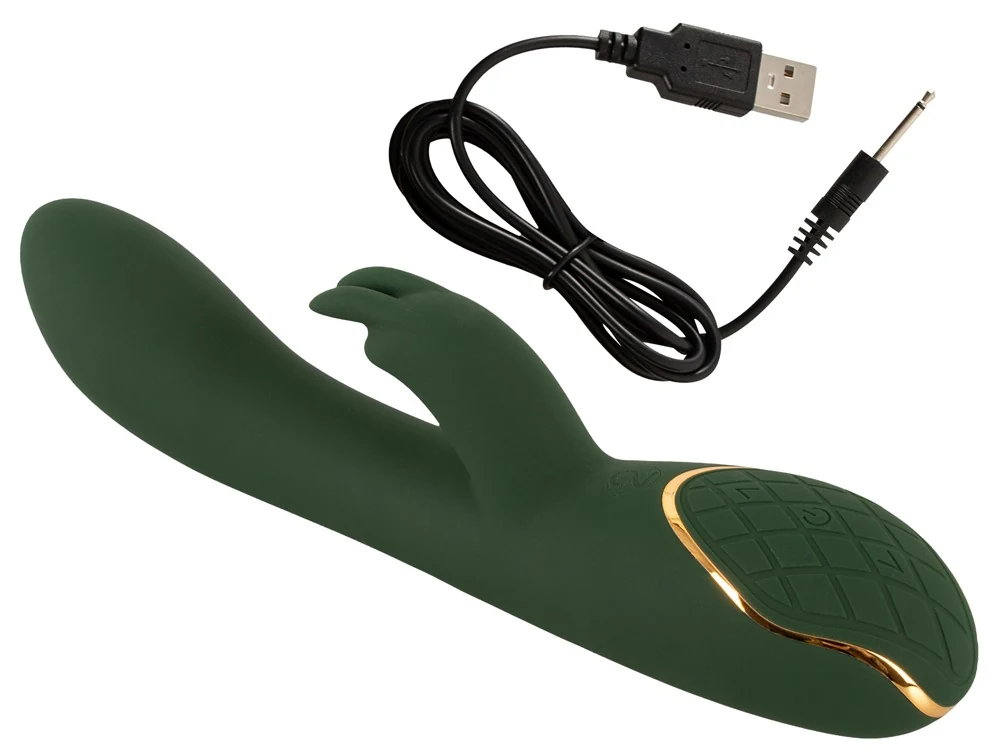 Emerald Love luxe rabbit vibrator