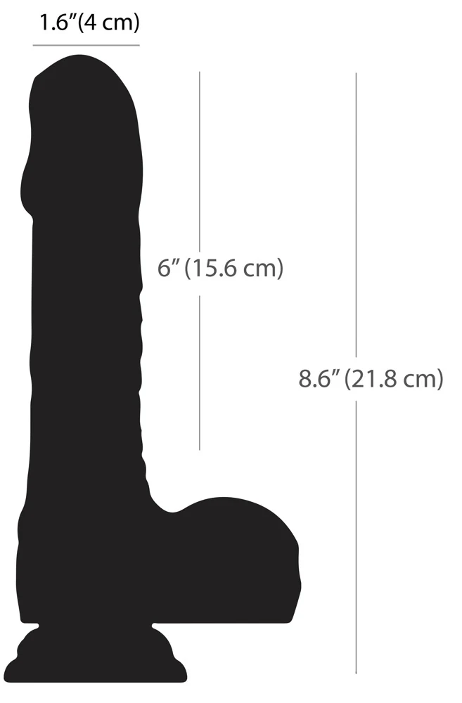 Naked Addiction roterende en stuwende vibrator 22,8 cm