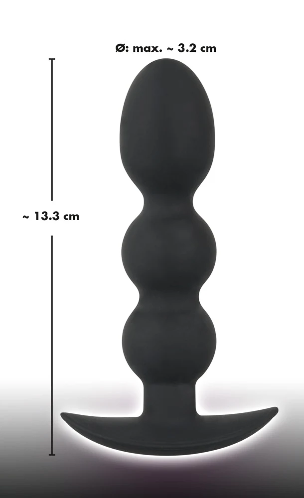 Ball plug met ankerbasis 145 g zwart