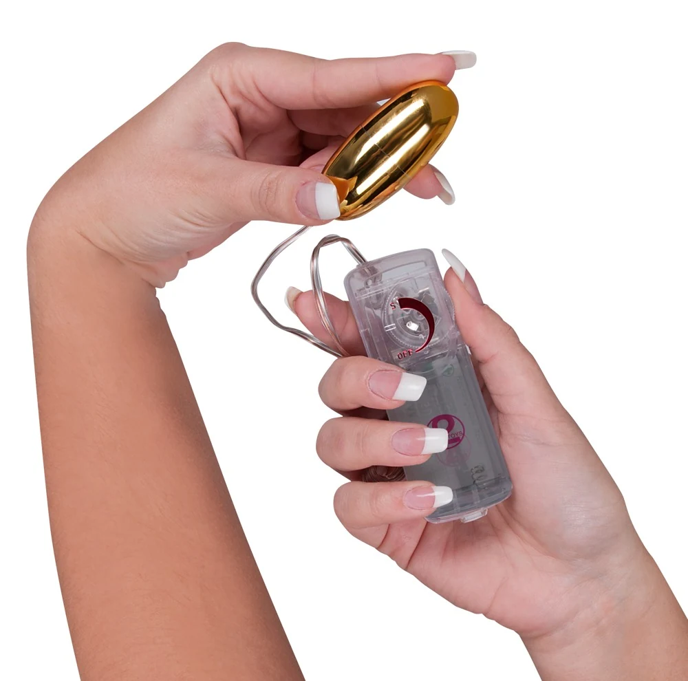 Goudkleurig vibro-ei