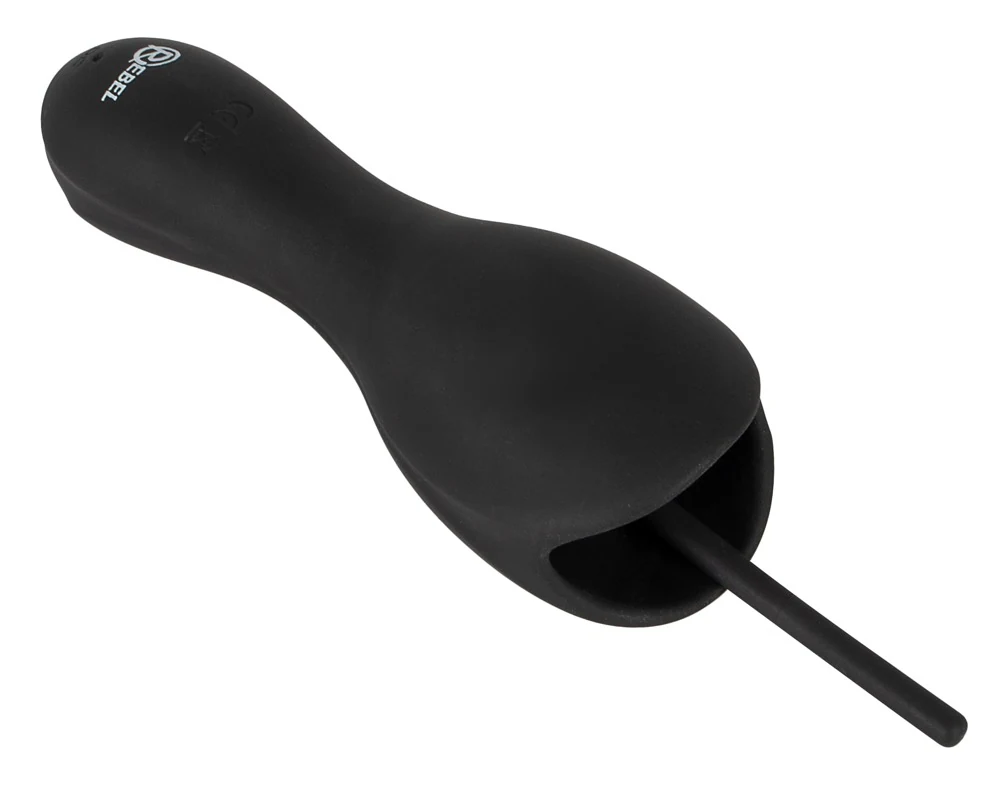 Compacte eikel vibrator met 3 dilators