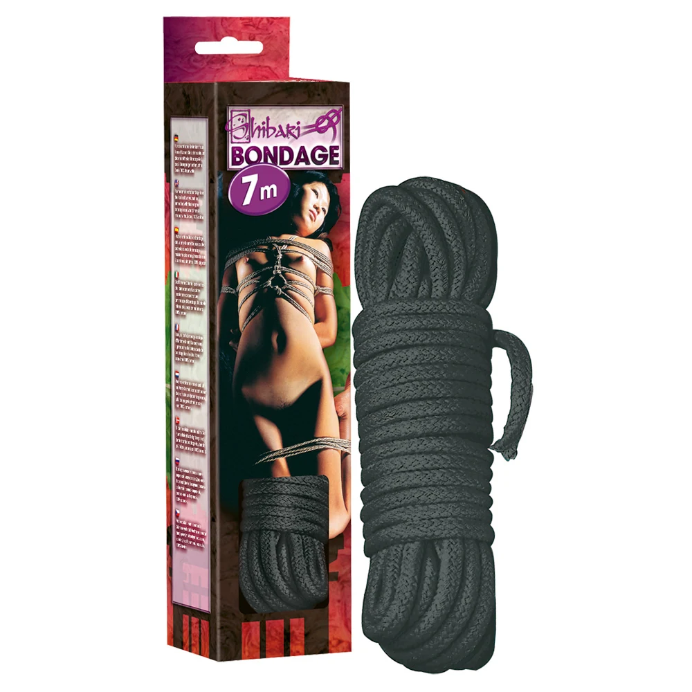 Bondage touw katoen 0,7 cm