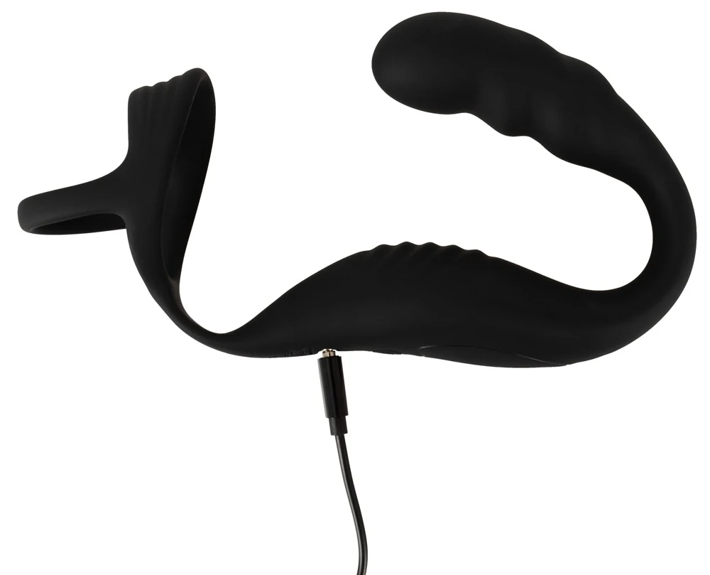 Cock ring met afstandsbediening en prostaatplug