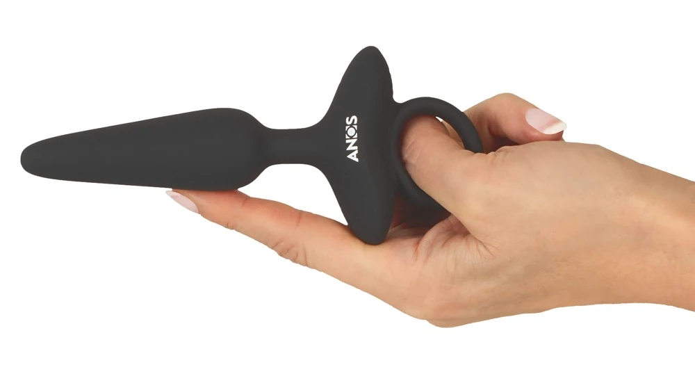 ANOS Flexible Butt Plug met Vibraties