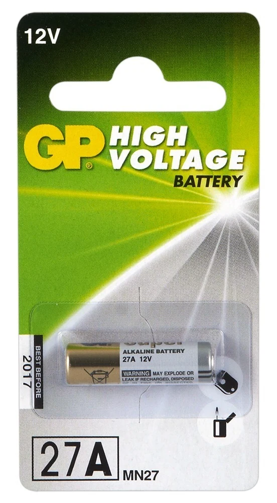 27A 12V batterij voor afstandsbediening 573531