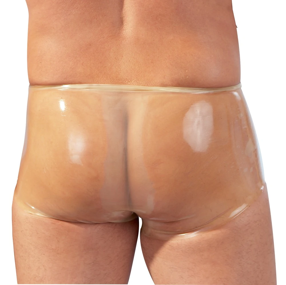 Latex broek met gevormd front