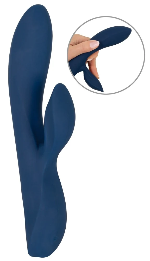 Elegante rabbit vibrator met dubbele stimulatie