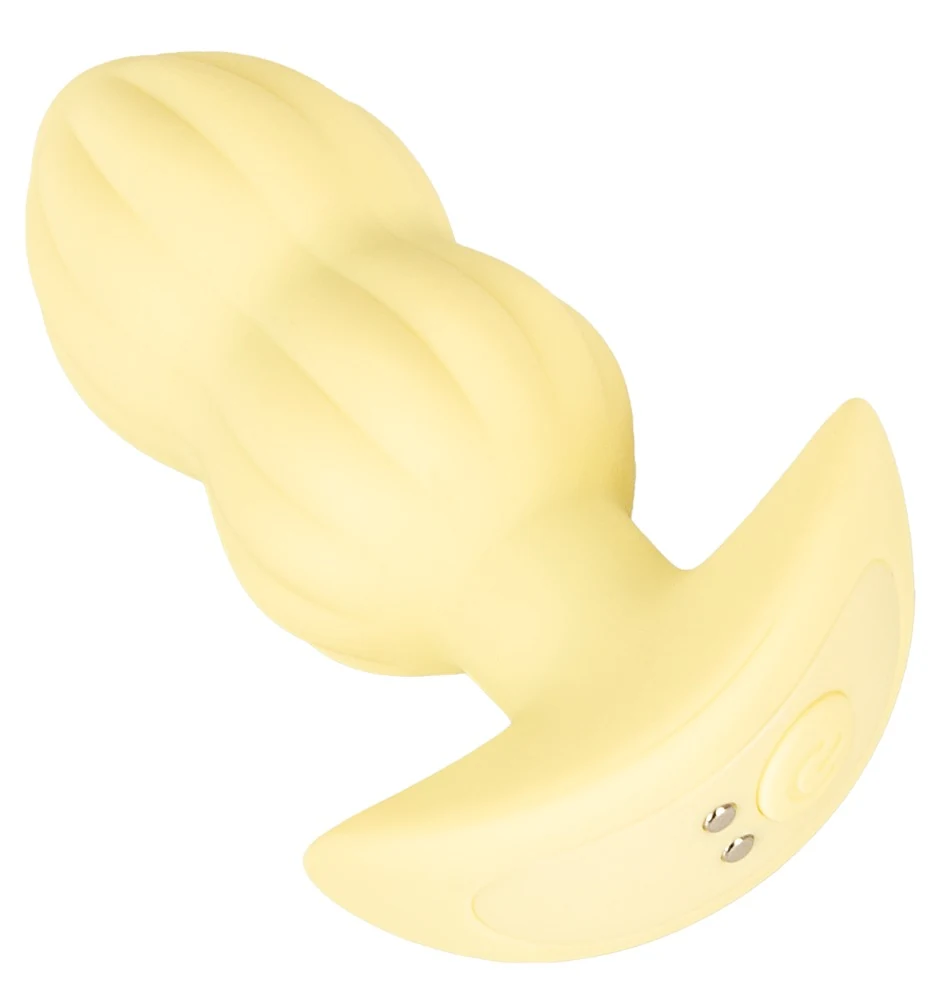 Vibrerende Mini Butt Plug Geel