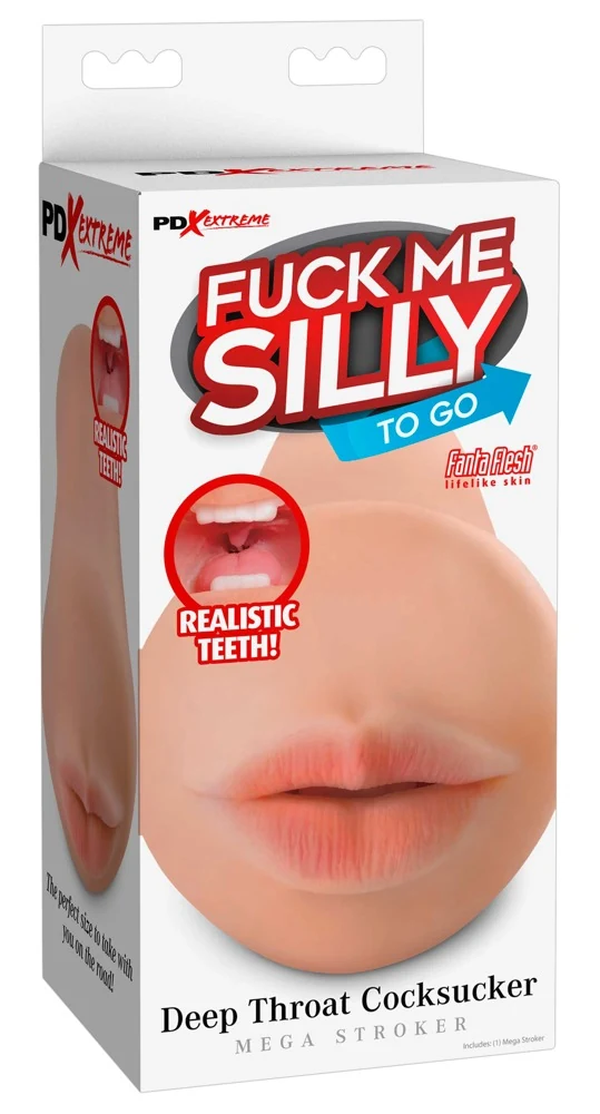 Pipedream Extreme Toyz Fuck Me Silly to Go Deep Throat Cocksucker