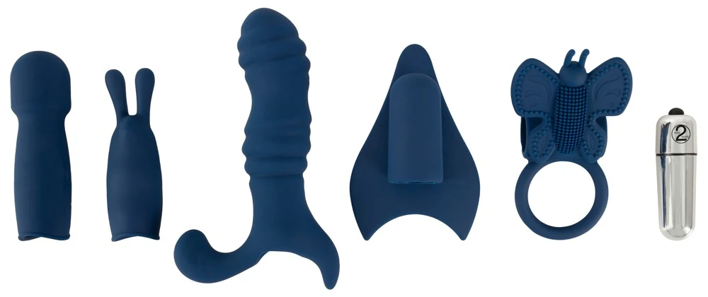 Magic Shiver 6-delige toy set met vibrobullet