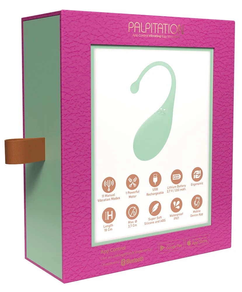 Adrien Lastic Palpitation vibro-bullet met app