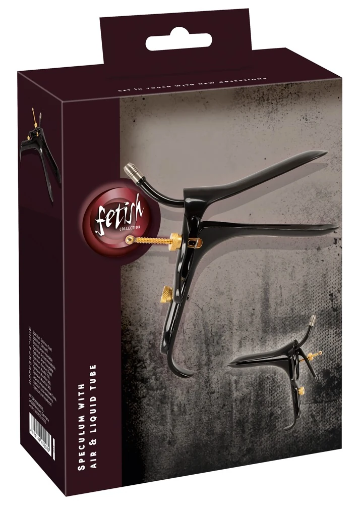Speculum met Air & Liquid Tube