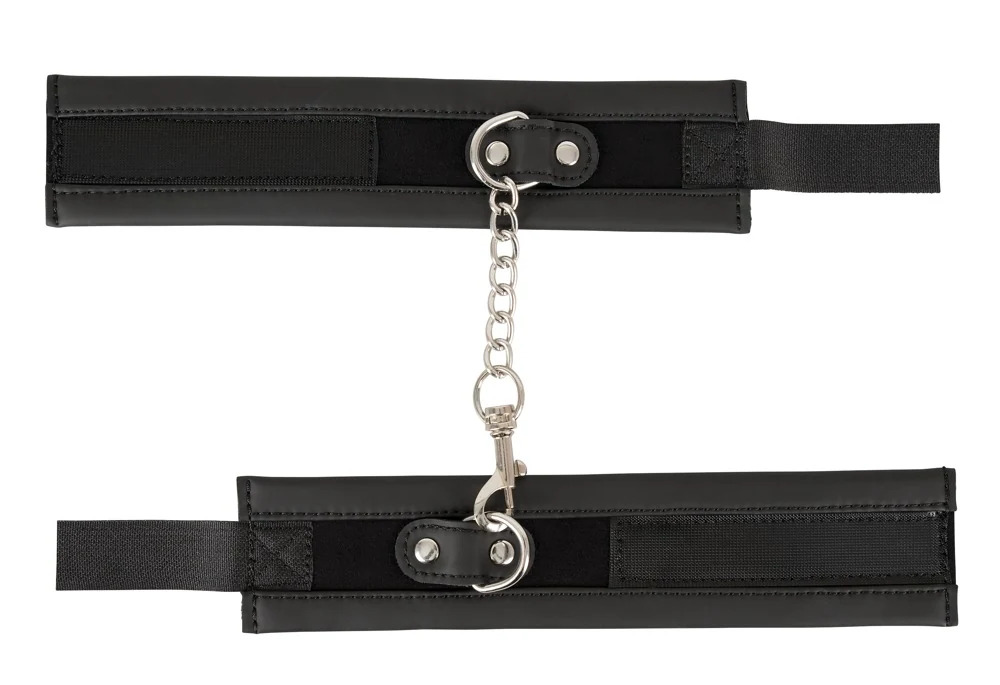 Vegan handboeien met afneembare ketting