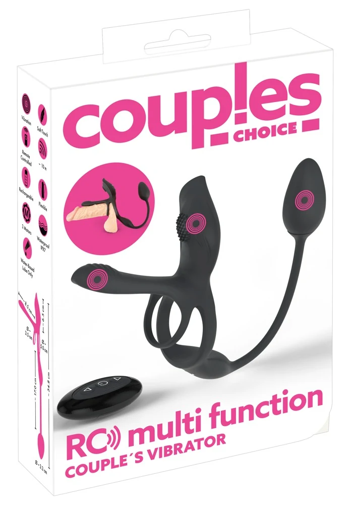 RC Multi Function Couple's Vibrator