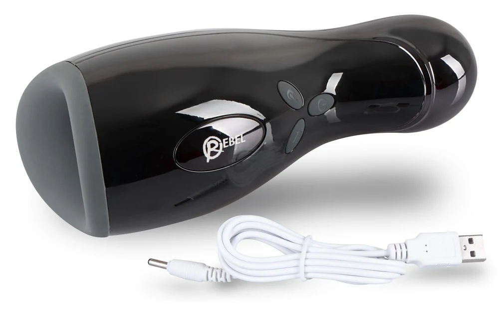 Masturbator met vibratie, warmte en beweging