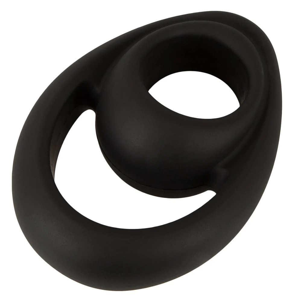 Erecto cock- en ballring van siliconen