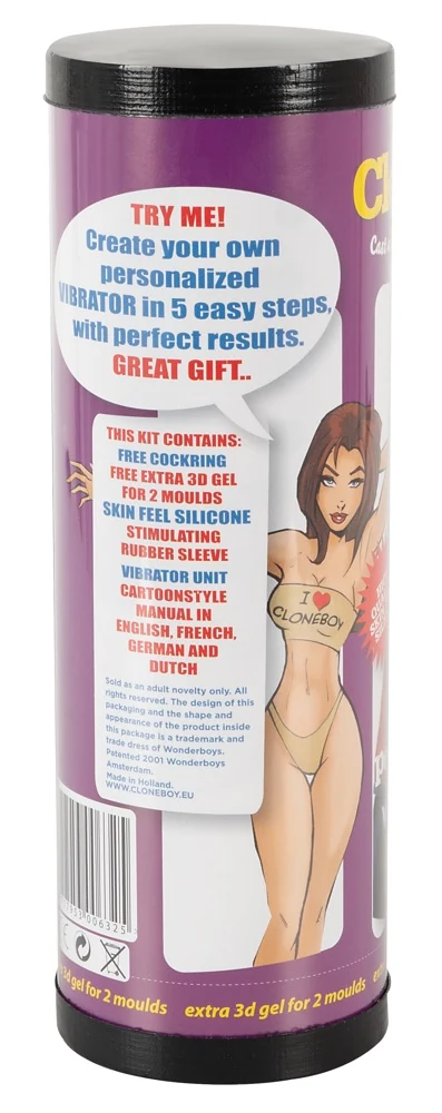 Cloneboy My Personalised Vibrator Penis Imprint Set