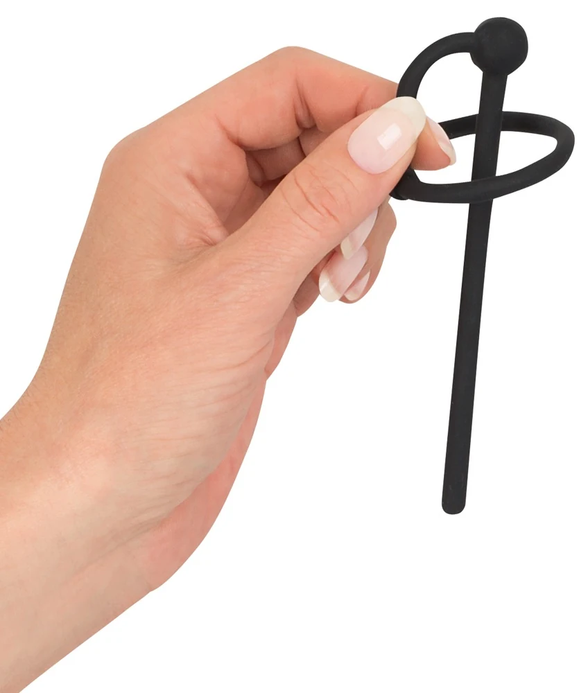 Holle siliconen dilator met eikelring