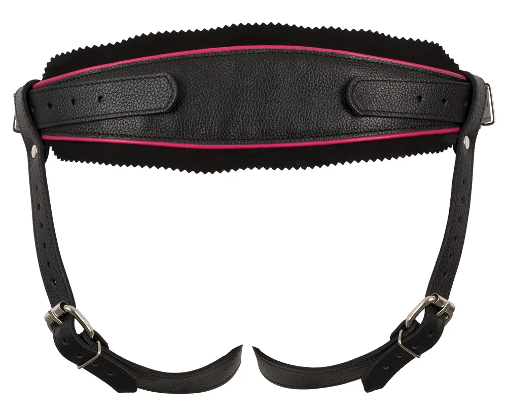 ZADO strap-on harnas van leer en suède