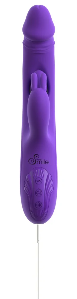 Sweet Smile rabbit vibrator met G-spot en anal tickler