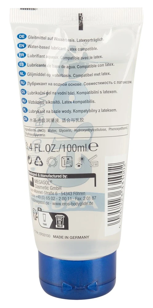 EROS Aqua glijmiddel op waterbasis