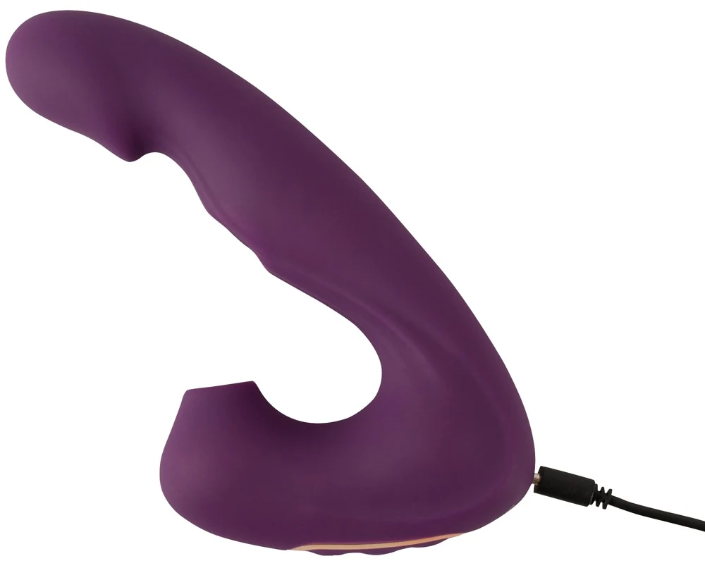 Javida 4-functie vibrator met clitorisstimulator
