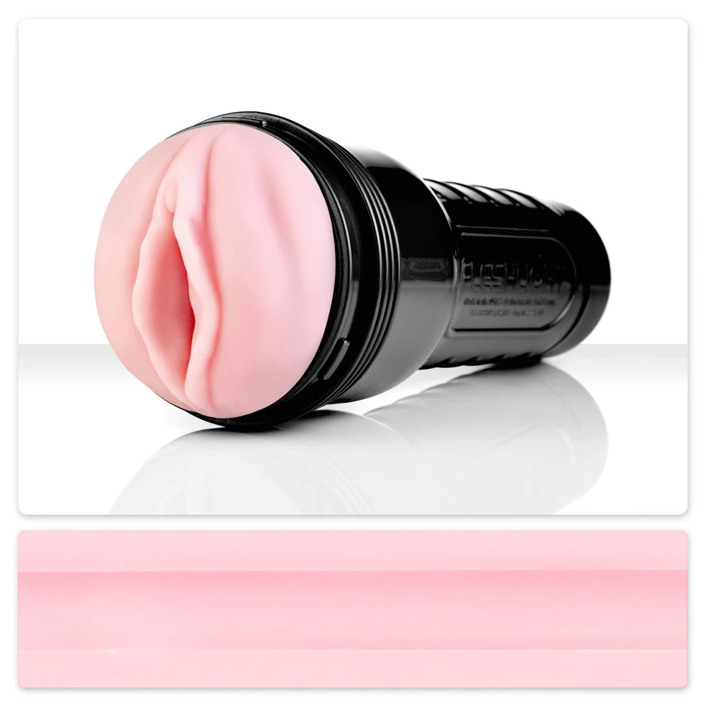 Roze masturbator met smal genotskanaal