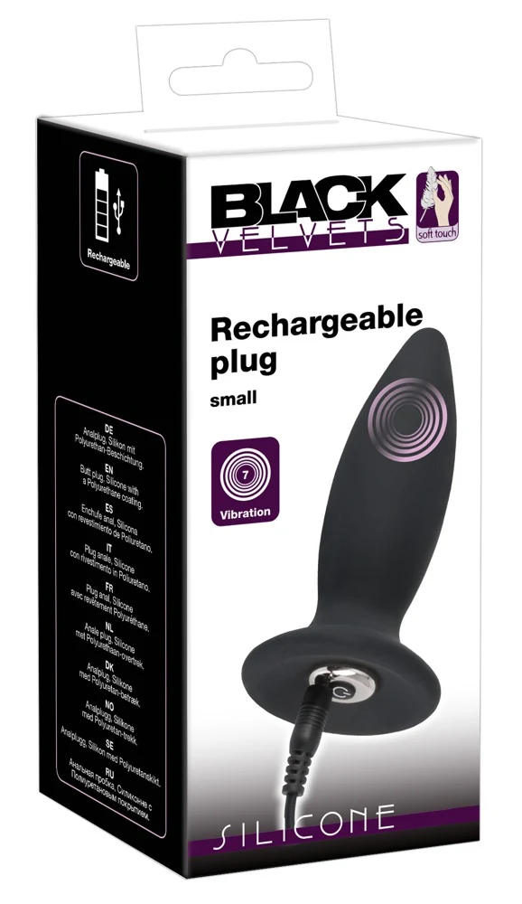 Anaalplug met 7 vibratiestanden