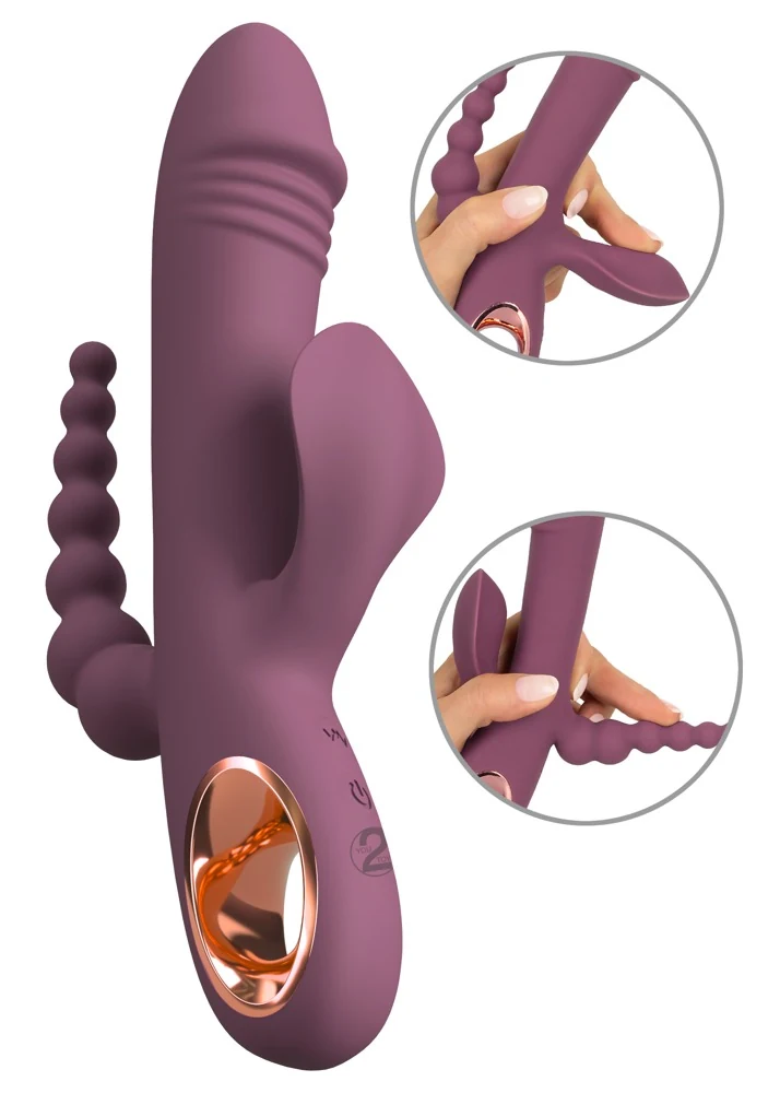 You2Toys Slim Triple Plum vibrator