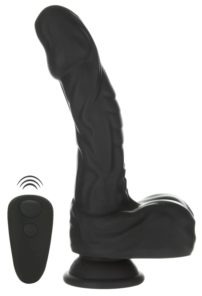 Naked Addiction roterende en stuwende vibrator 22,8 cm
