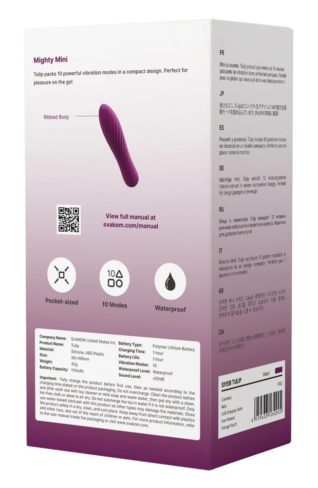 SVAKOM Tulip bullet vibrator