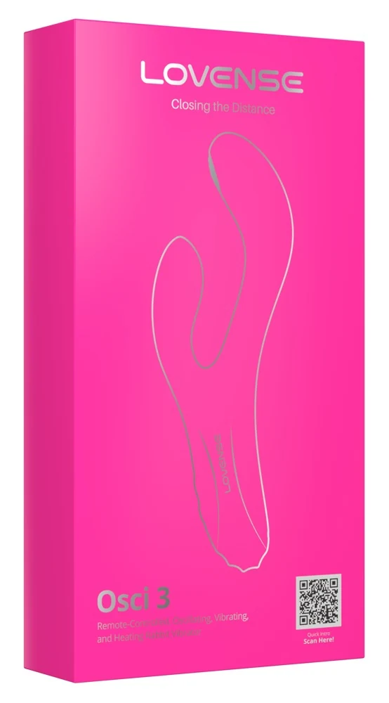 Lovense Osci 3 rabbit vibrator met app
