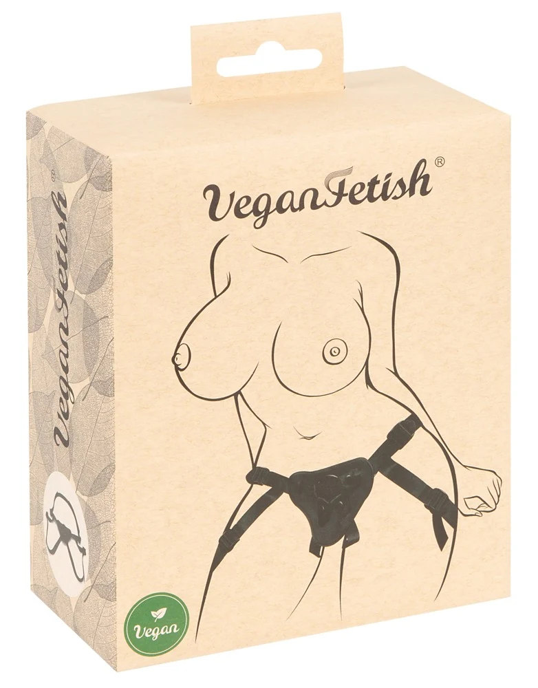 Vegan strap-on harnas in lederlook