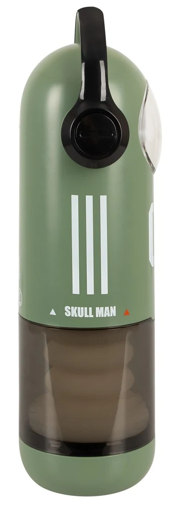 Rebel Skull masturbator met vibratie, warmte en massage