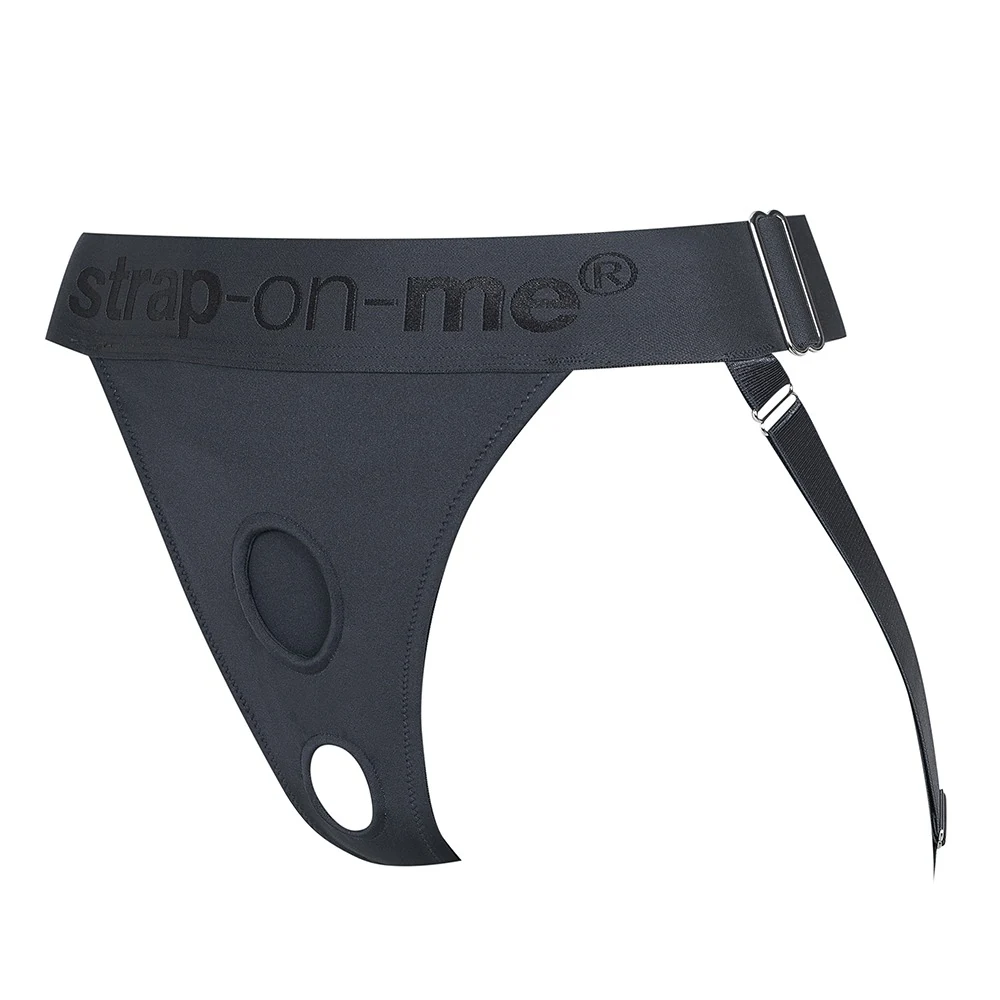 Strap-on-me lingerie harnas grijs